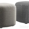 3DSky - Vorsen Round Ottoman Stool - Image 3