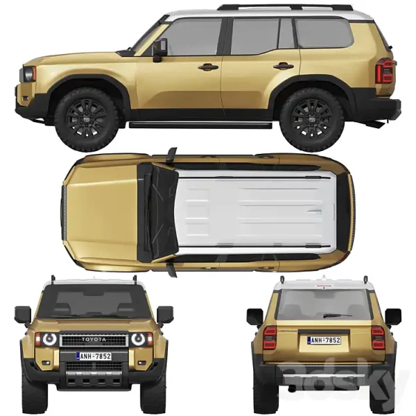 3DSky - Toyota Land Cruiser 250 First Edition 2024 - Image 3