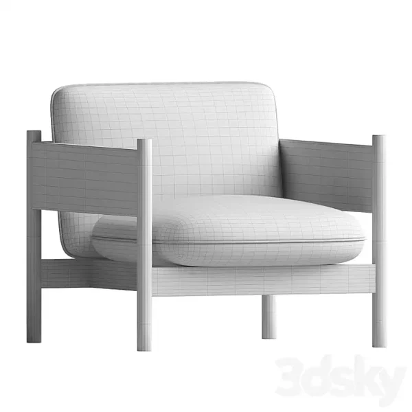 3DSky - Arbor Club Armchair - Image 4