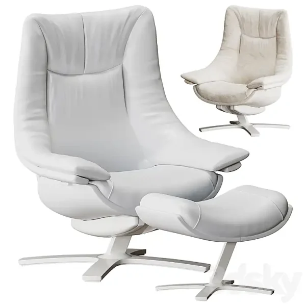 3DSky - Re Vive Casual Armchair By Natuzzi