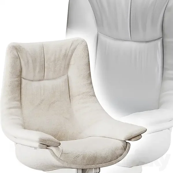3DSky - Re Vive Casual Armchair By Natuzzi - Image 2