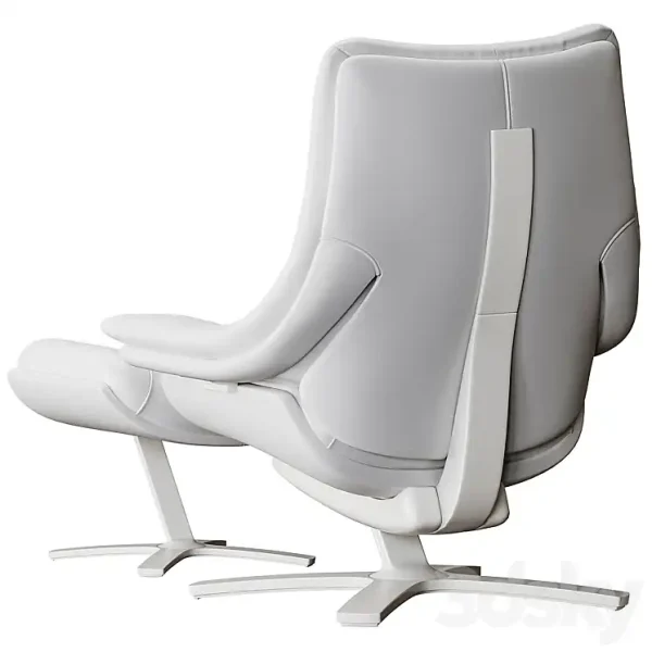 3DSky - Re Vive Casual Armchair By Natuzzi - Image 3