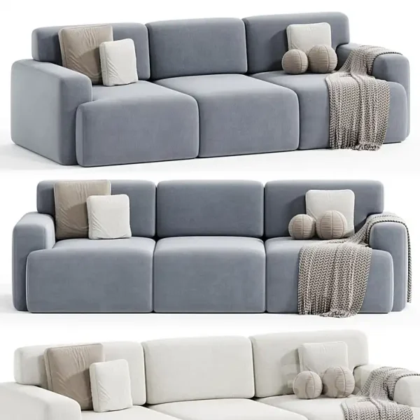 3DSky - Bonent Sofa Velvet Eclipse - Image 2