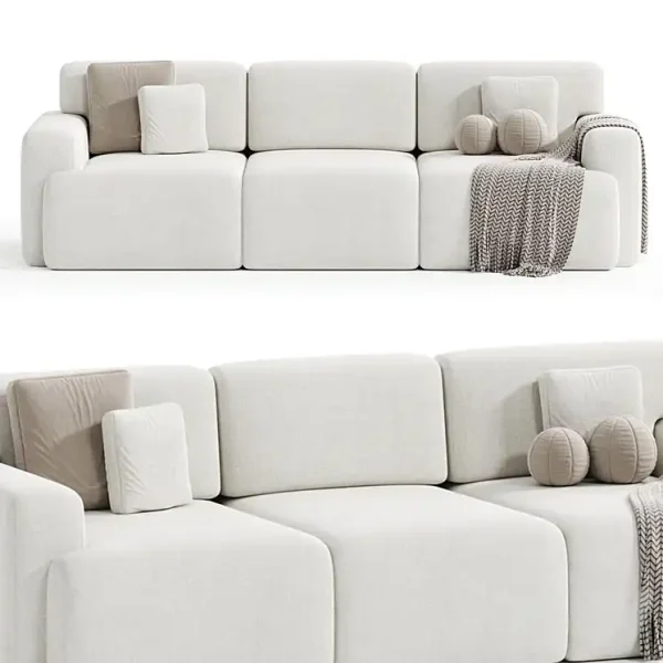 3DSky - Bonent Sofa Velvet Eclipse - Image 3