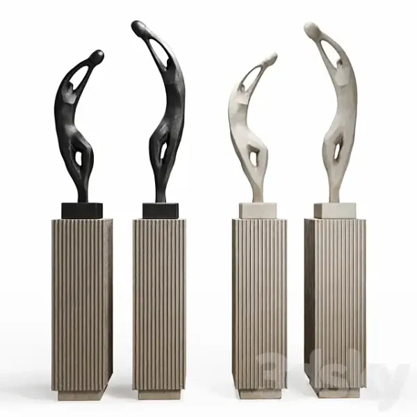 3DSky - Playing Figure Sculpture