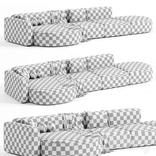 3DSky - Belt Modular Sofa - Image 4