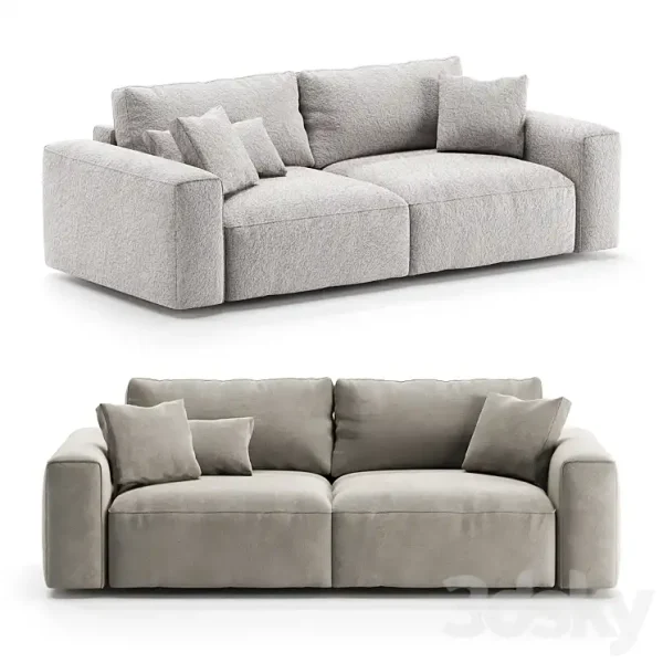 3DSky - Sofa 2 Seater Rosseto from One&Home