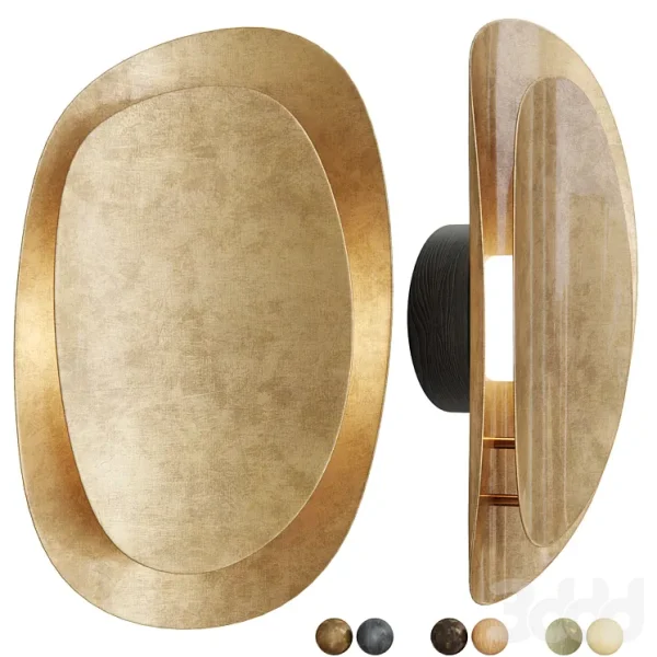 3DSky - David Shaw X Nightworks Duet Halo Wall Light