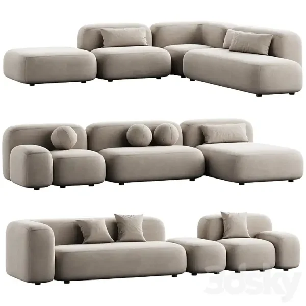 3DSky - 476 Modular Sofa Ribbl by Divan - Image 3