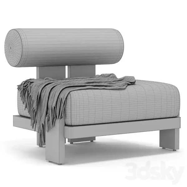 3DSky - RH Outdoor Vigo Armchair - Image 5