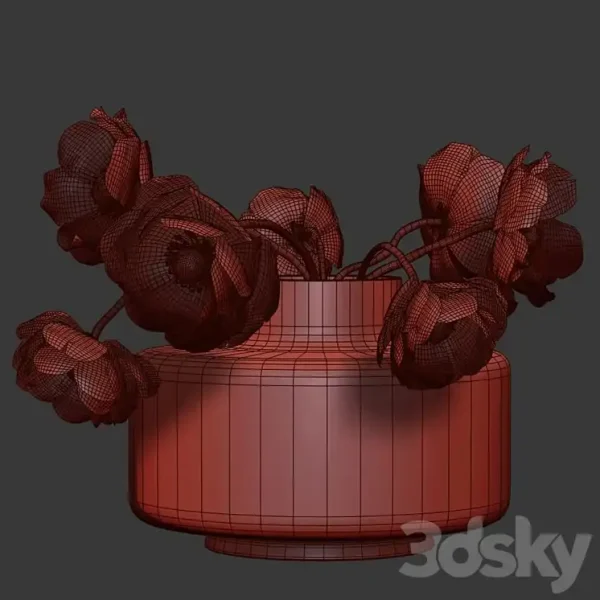 3DSky - Bouquet of Anemones - Image 4