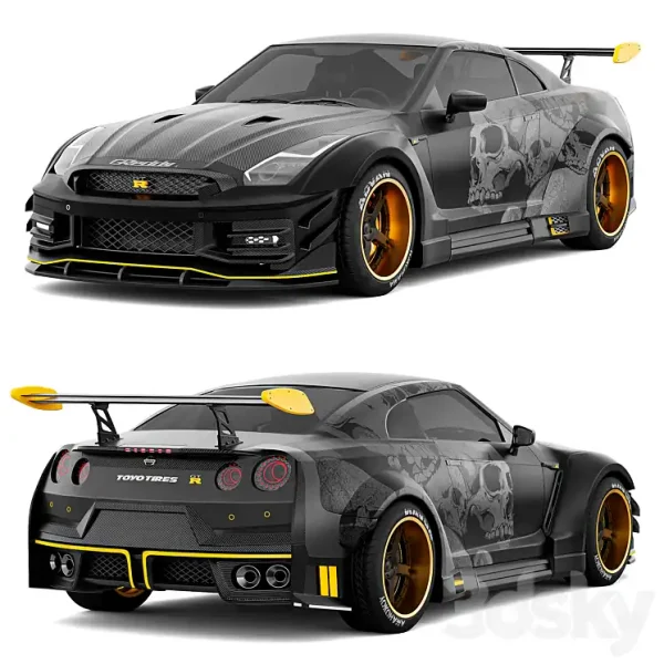 3DSky - Nissan GTR R35 Nismo