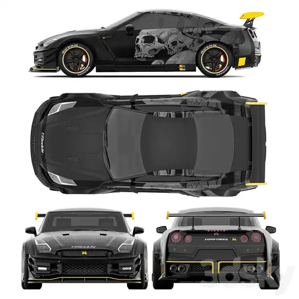 3DSky - Nissan GTR R35 Nismo - Image 3