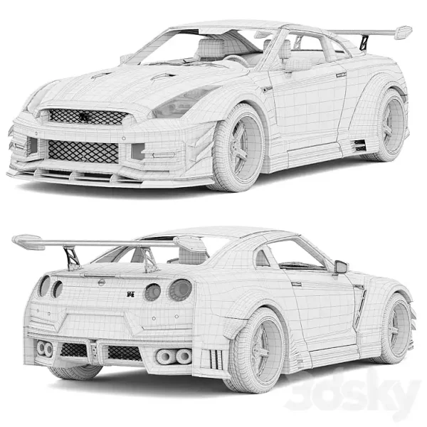 3DSky - Nissan GTR R35 Nismo - Image 4