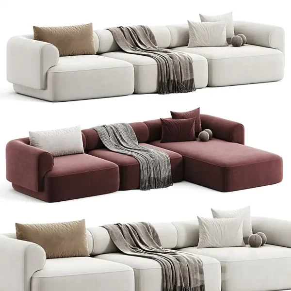 3DSky - Melody Sections Sofa - Image 3