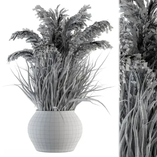3DSky - Indoor Plant Set 115 Dried Plant - Image 5