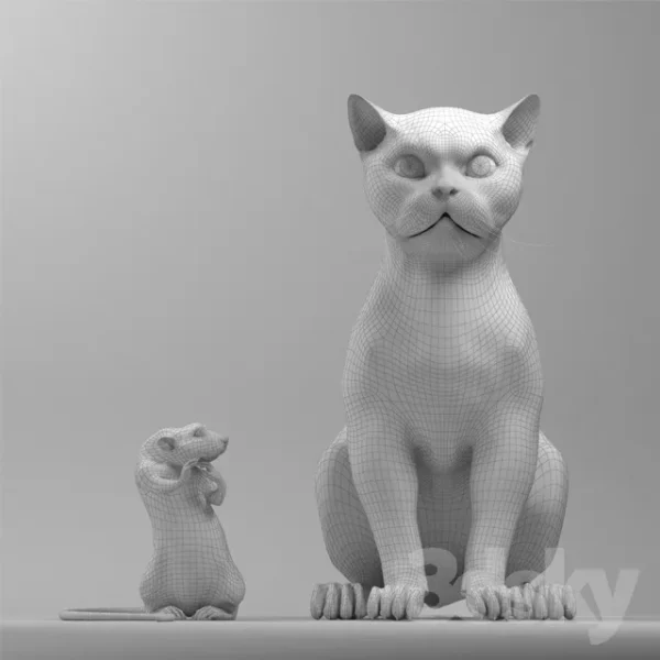 3DSky - Rat and Cat - Image 3