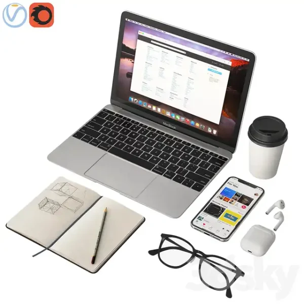 3DSky - Workplace MacBook 12