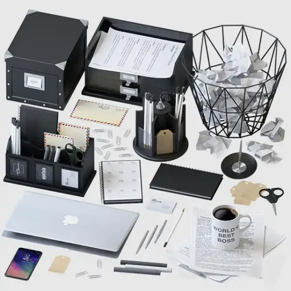 3DSky - Office Supplies Set