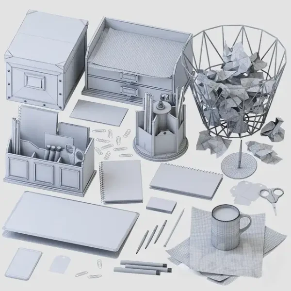 3DSky - Office Supplies Set - Image 5
