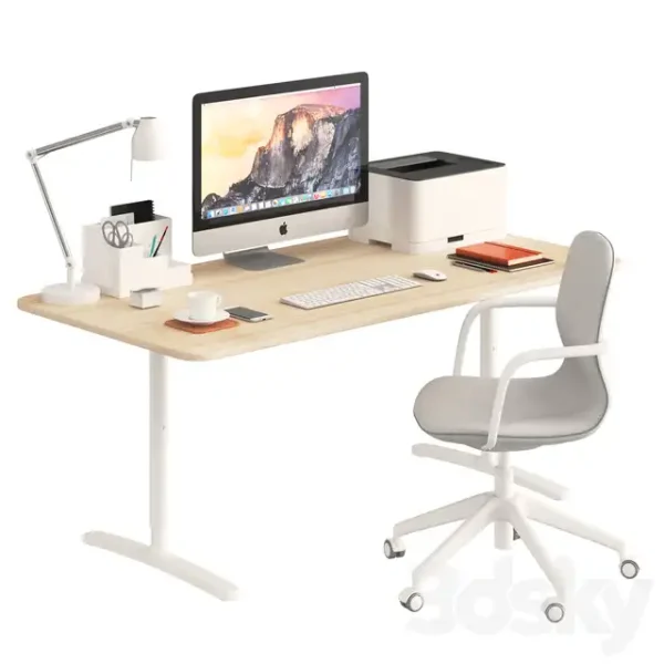 3DSky - Ikea BEKANT Desk