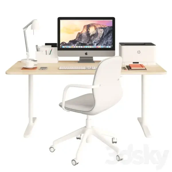 3DSky - Ikea BEKANT Desk - Image 3