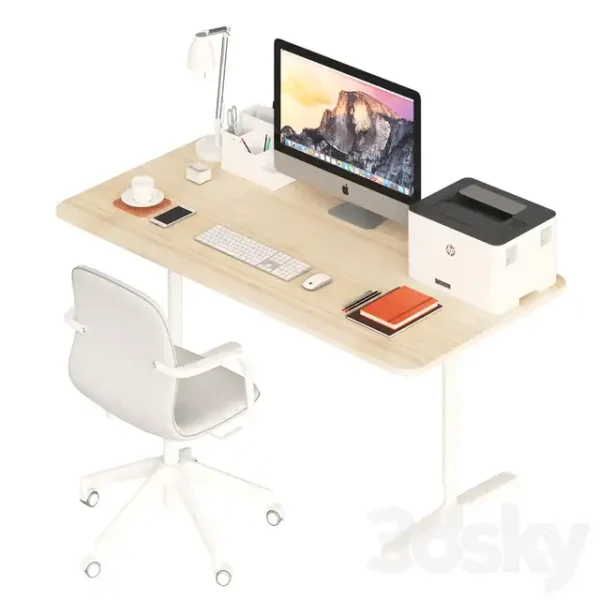 3DSky - Ikea BEKANT Desk - Image 2