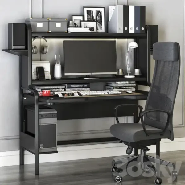 3DSky - IKEA Workplace Set