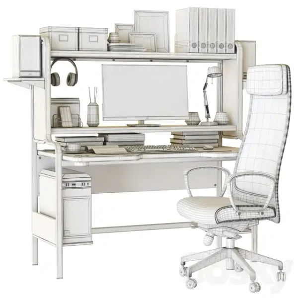 3DSky - IKEA Workplace Set - Image 3