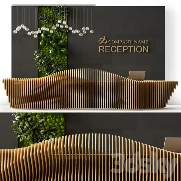 3DSky - Reception Desk 3