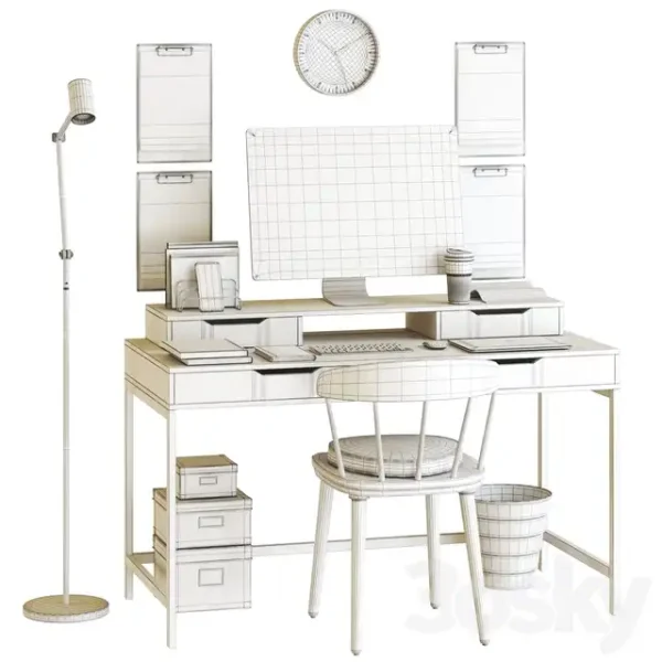 3DSky - IKEA Office Workplace 26 - Image 3