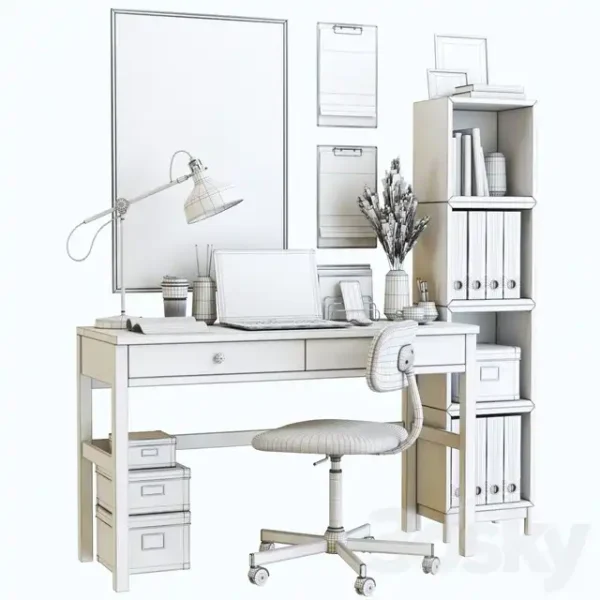 3DSky - IKEA Office Workplace 30 - Image 3