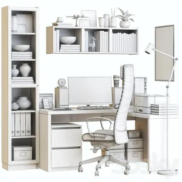 3DSky - IKEA Office Workplace 59 - Image 3