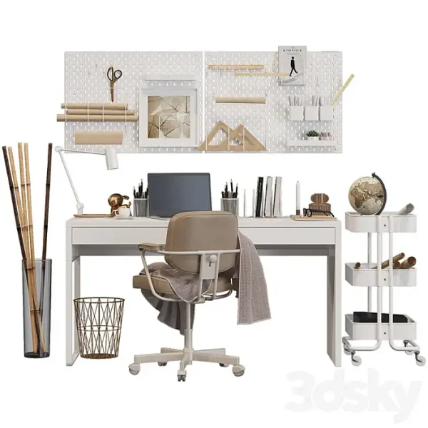 3DSky - Ikea Workplace Micke - Image 3