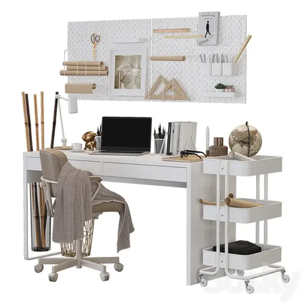3DSky - Ikea Workplace Micke - Image 4
