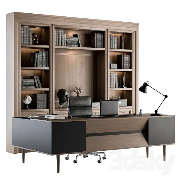 3DSky - Office Furniture Manager Set 20