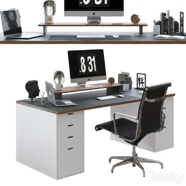 3DSky - Office Furniture Set 2 - Image 4