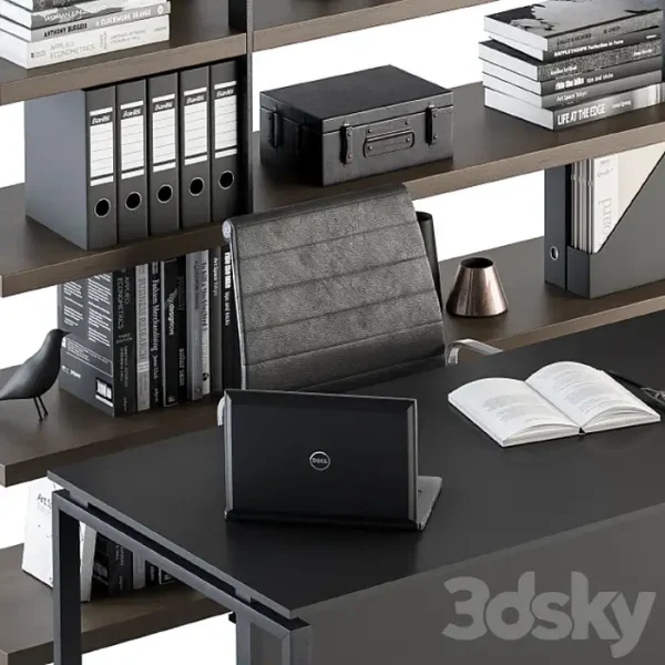 3DSky - Office Furniture Manager Set 22 - Image 2