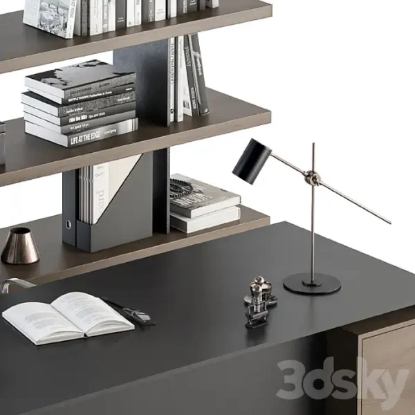 3DSky - Office Furniture Manager Set 22 - Image 4