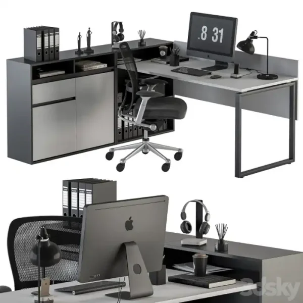 3DSky - Office Furniture Manager Set 24