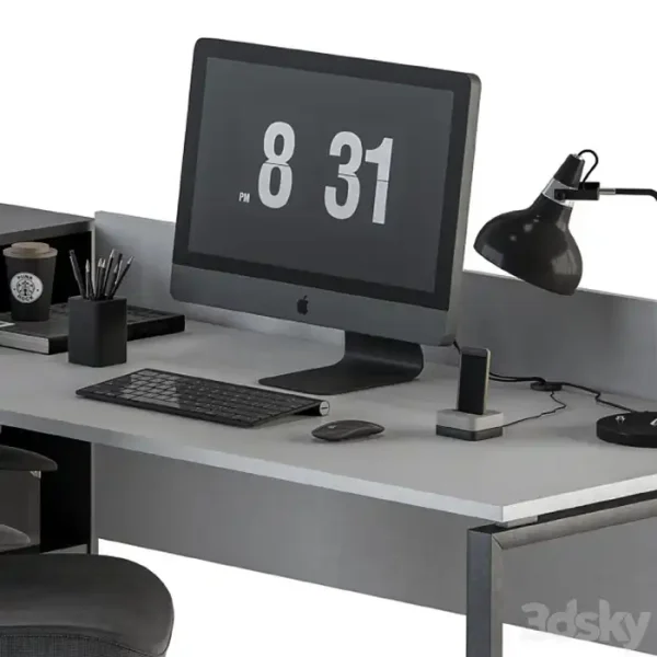 3DSky - Office Furniture Manager Set 24 - Image 4