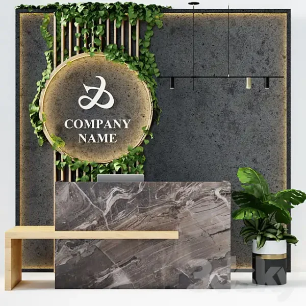 3DSky - Reception Desk 9