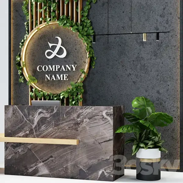3DSky - Reception Desk 9 - Image 2