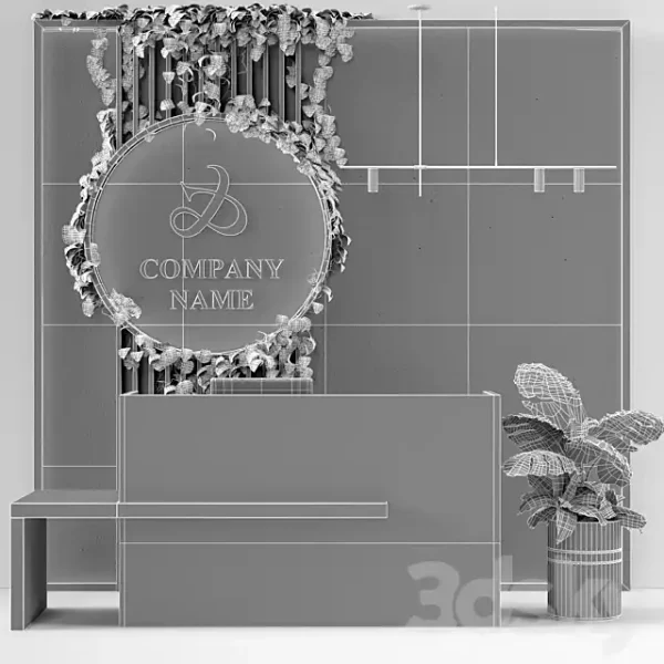 3DSky - Reception Desk 9 - Image 4