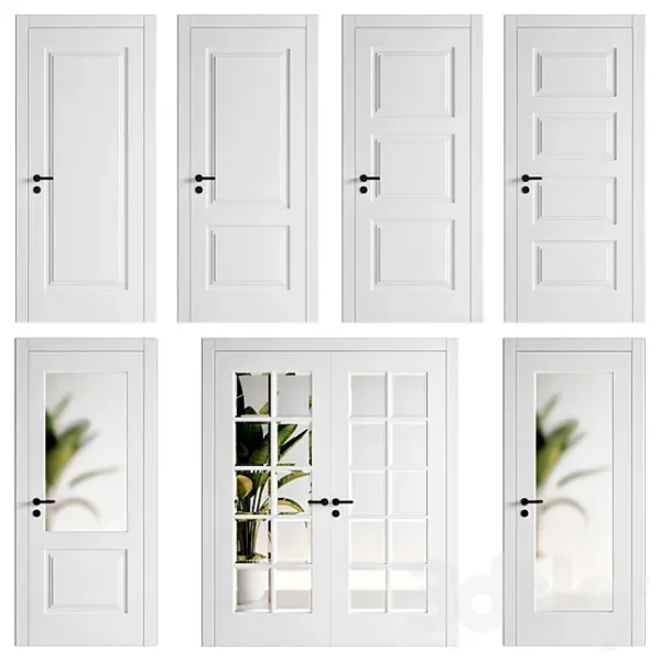 3DSky - Garofoli Doors Set 4