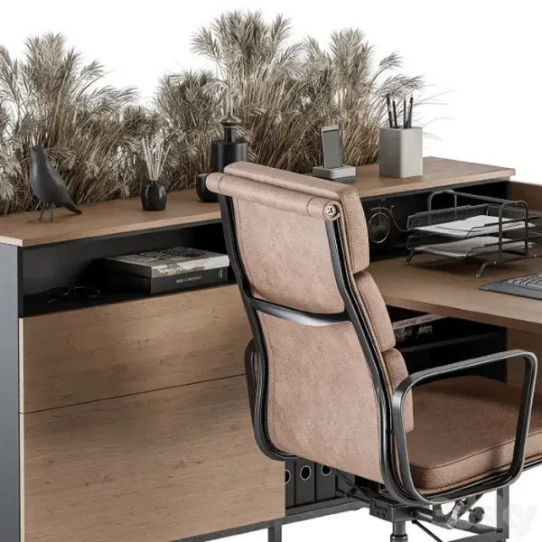 3DSky - Office Furniture Manager Set 27 - Image 4