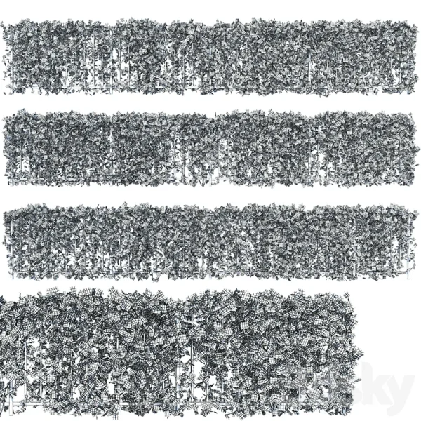 3DSky - Fence with Ivy v16 - Image 2