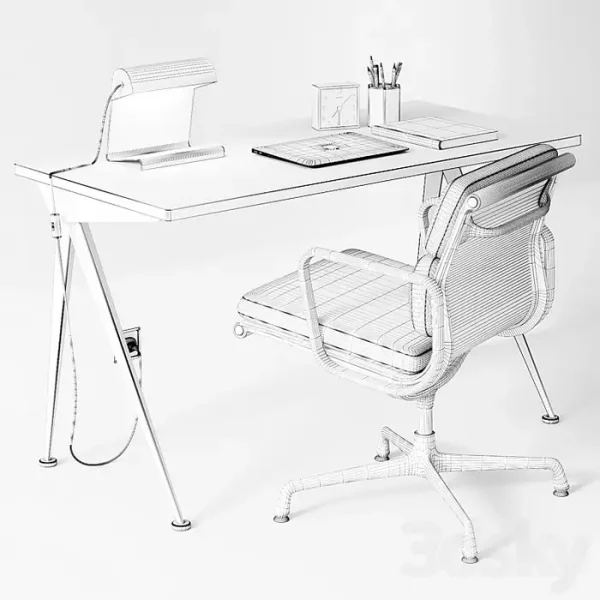 3DSky - Vitra Office Set - Image 5