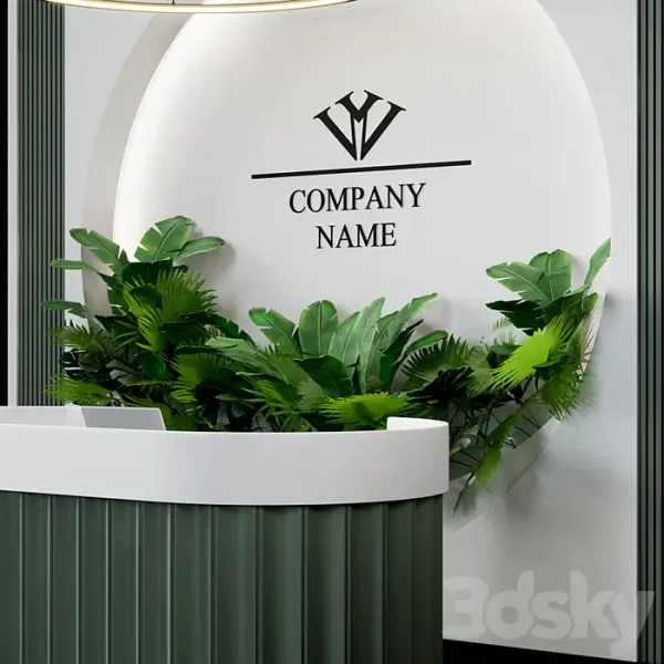 3DSky - Reception Desk 16 - Image 2