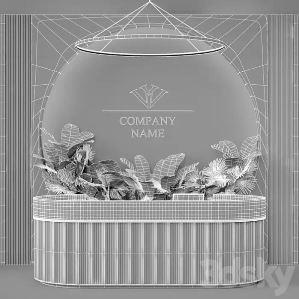 3DSky - Reception Desk 16 - Image 4